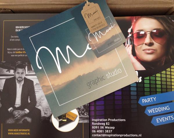 Combi-flyer <a href="/Inspiprod/">InspirationProd</a> [partner in licht, geluid en visuele producties] &amp; DJ Hans Stroeve | #ontwerp | #flyer
