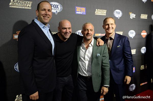 HansGutknecht's tweet image. Premiere Party #TUF20 @FOXSports1 @DavidNathanson @danawhite @lorenzofertitta &amp;amp; Eric Shanks goo.gl/bbLF58
