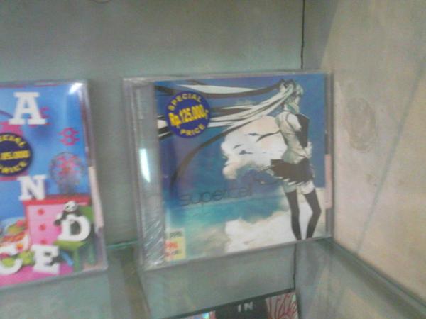 CDInfo_'s tweet photo. Supercell ft. Hatsune Miku - Supercell @ Duta Suara Musik, Mall Kelapa Gading, Rp 125rb #InfoCD http://t.co/uEb0tW3el4