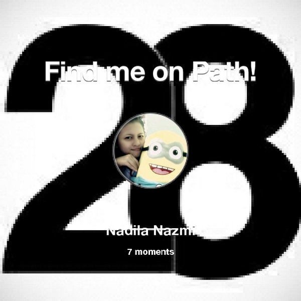 nadilna's tweet photo. Find me on #Path now! Go to: http://t.co/WdaAFkStC9! #thepersonalnetwork http://t.co/shtCxafCty