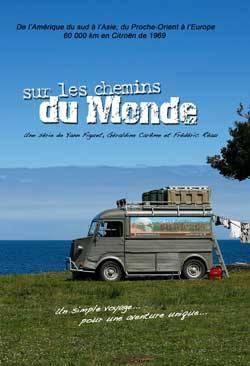 Projection de "Sur les chemins du monde" à 20h00. De l'Amérique à l'Asie à bord d'un "Tube Citroën"! #CCC #alpedhuez