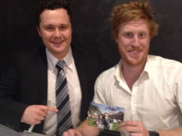 AETigani's tweet photo. Thanks to @Batchy3 for recreating history #thematho #addyfooty @geelongaddy @bellparkdragons @MB_right http://t.co/E9461pE5gJ