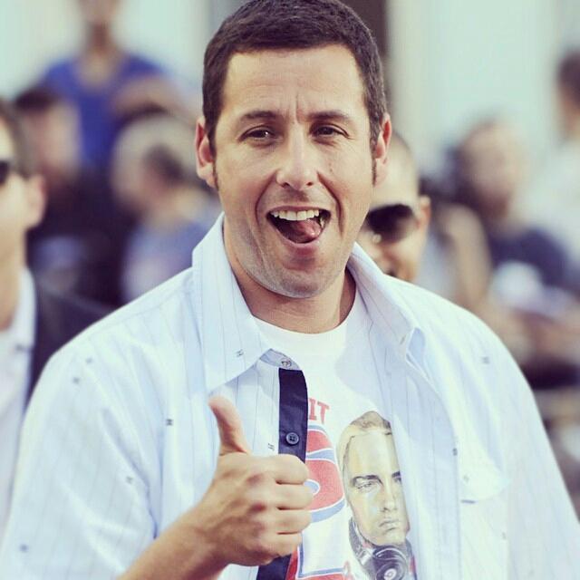 Happy birthday to the amazing comedian, adam sandler 
