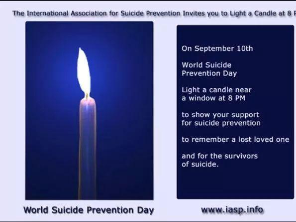 ROIsaysno's tweet image. #WorldSuicidePreventionDay  #Sept10th #LightACandle at 8pm to show your support ...T