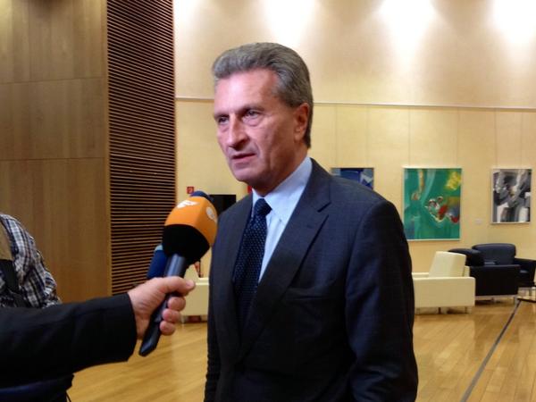 "Ich traue mir zu, mich einzuarbeiten", sagt der neue Digital-Kommissar Oettinger.