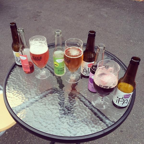 MakuBrewing's tweet photo. Tiukan pullotuspäivän piristys oli @SodaCoHKI ja yhteiset maistelut! #olut #sooda #yhteistyö http://t.co/RBXTG9sUEv