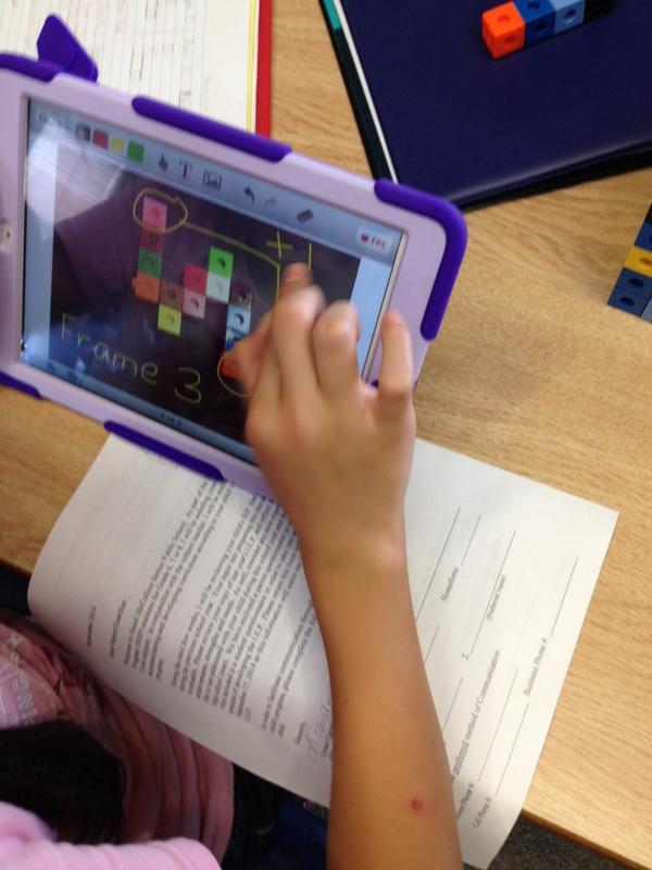 We are using <a href="/educreations/">Educreations</a> to show our thinking about patterns. #Peel21st #Peelmathchat