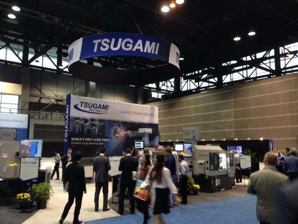 MorrisMidwest's tweet photo. We have arrived! #IMTS2014 #Okuma #Hardinge #Tsugami #Fanuc #Chicago #mfglife http://t.co/Q91rUBkKQC