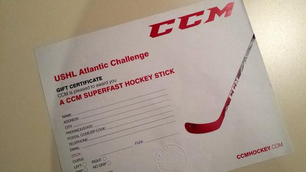 .<a href="/gregbarnych/">BackDoorBarney</a> That <a href="/CCMHockey/">CCM Hockey</a> stick looks good in your hands so here's one of your own from <a href="/USHLATChallenge/">USHLATChallenge</a> contest!