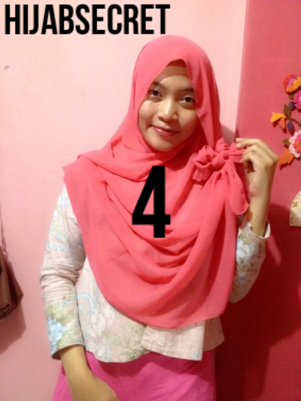hijabsecret's tweet photo. 4. jadi deh kreasi pasmina satu pentul hari ini. Gampang kan :D menutup dada dan gak ribet kan saat harus ambil wudhu http://t.co/I306rCOR9T