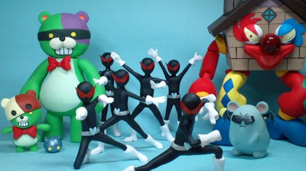 Ms Smile まっぷる در توییتر 月曜日に完成させました5人 プリキュア悪役連合軍の戦力増強 したのか 写真は 他4色 5体 の アカンベェの数が多すぎて全員は収まりませんでした Precure チョイアーク アカンベェ 悪夢獣 ベルチュー Http T Co Yr5l0y4jda