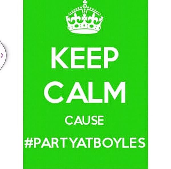 sandite42's tweet photo. #PARTYATBOYLES http://t.co/92QBl7yi0r