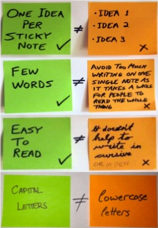 _philant_'s tweet photo. How to go fast with sticky notes ? http://t.co/Q2ttWnMPB0 
#protip by @MichaelSahota http://t.co/AOrcBHYJKp