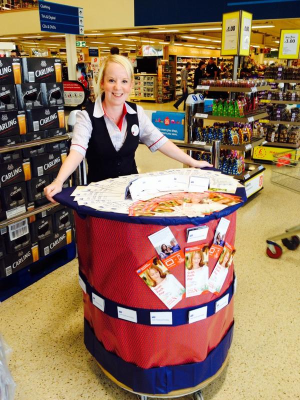Cat re-energising Clubcard ahead of Scan As You Shop #TescoBurnley