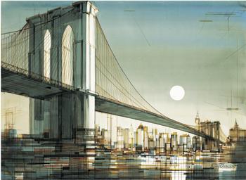 Brooklyn Bridge in Winter by Viktor Schreckengost

creativelydifferentblinds.com/ArtistsandIllu…