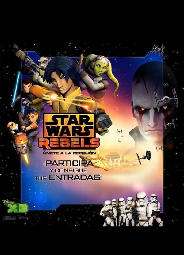 Si quieres ganar unas entradas para la Premiere de REBELS, entra en facebook.com/DisneySpain <a href="/Disney_StarWars/">Disney Star Wars</a> #Rebels