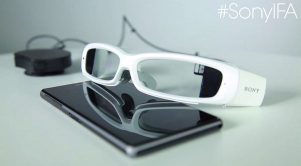 Stay one step ahead with our SmartEyeglass #SonyIFA #IFA2014