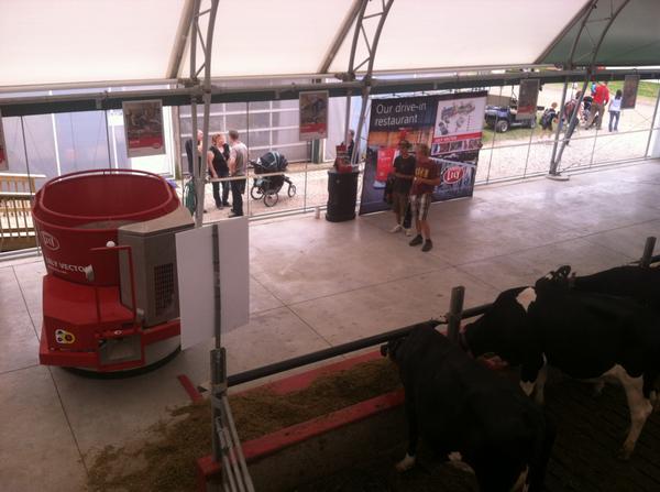 Wordless Wednesday - See Lely at Canada's Outdoor Farm Show. <a href="/outdoorfarmshow/">Canada's Outdoor Farm Show</a> #cofs14