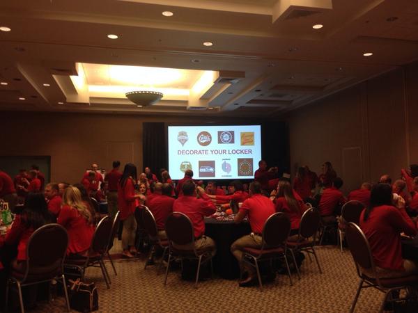 dmgrahek's tweet photo. Hangin' at the G198 pep rally.  What a fun team! http://t.co/RC1UajuUxw