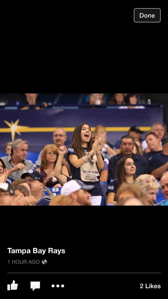 KevinKiermaier's tweet photo. @RaysTwinChristy &amp; @RaysTwinLizzie !! Don't know of y'all have seen this or not, but thought you'd like it. 💙 http://t.co/0PH1hmB8q9