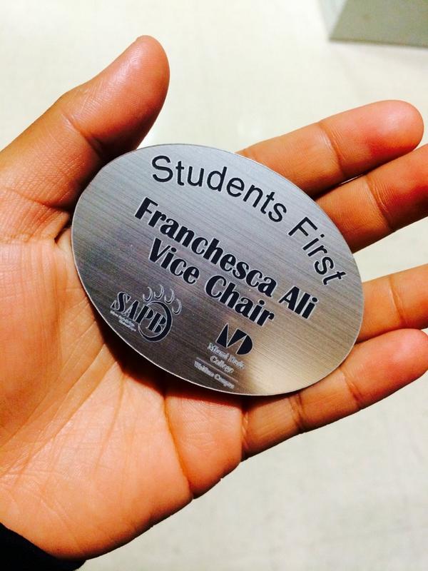 Franchescaali_'s tweet photo. Officially The New Vice President of The Student Allocation Programming Board ❤️ #mdclife http://t.co/BHANYsk3sw