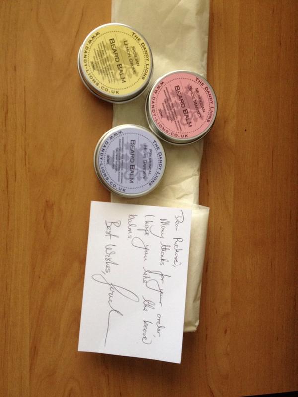 Langers38's tweet image. Fast and a personalised service from @DandyLionswax very impressed #beardcare #whichfirst