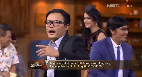 netmedia_info's tweet photo. Terima Kasih telah menyaksikan @Ini_Talkshow bersama @radityadika @lotta_senk @nurimaulida #IniTalkShowNETsukasuka http://t.co/mMMwMfteP7