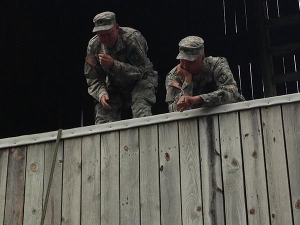 Rangers lead the way! great way to start the semester off! #wmurotc #broncosleadtheway