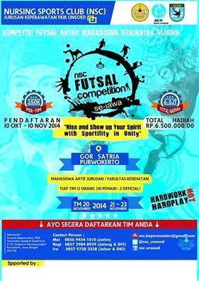 Haloo <a href="/KG_UMY13/">KEDOKTERAN GIGI UMY</a> Ikuti kompetisi futsal antar mahasiswa kesehatan seJawa |21-23 November |info :
