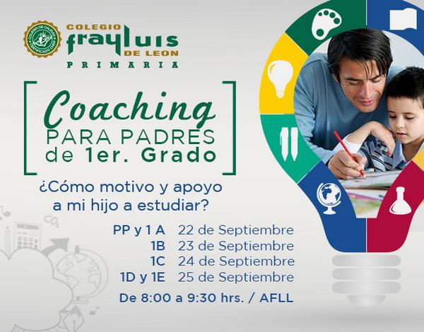 frayluisdeleonQ's tweet photo. Coaching para Padres de 1er. Graco @Primfrayluis http://t.co/PrYvqIp8NE