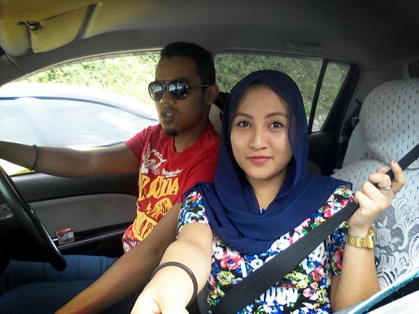 najahshaari's tweet image. He actually wanna say "ikan josh" , look up to his duck mouth bhahaha :3 #throwbackdate