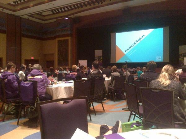 LHubich's tweet photo. At the SEIU-West Leadership Conference #PurpleLeads2014 today in Swift Current. #SKFedLab #canlab @SKFedLabour http://t.co/sWQGOObYuf