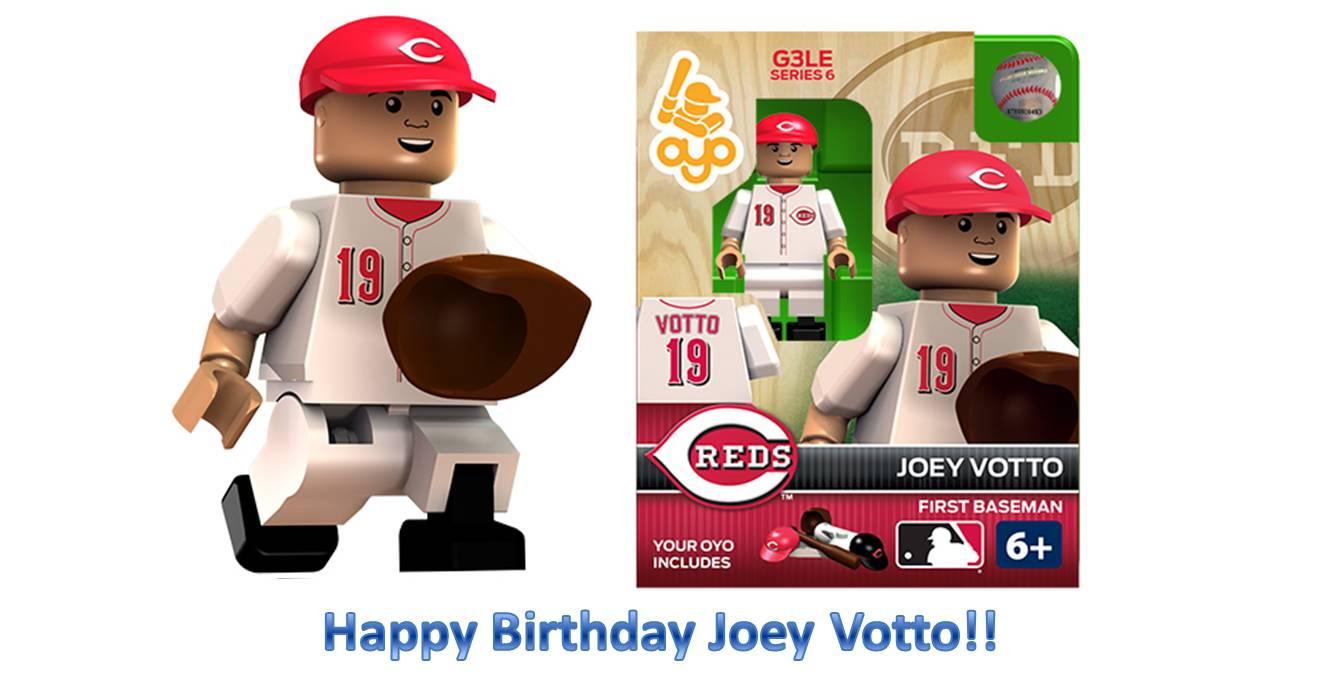 Happy 31st birthday to 1B Joey Votto!! to wish him a Happy Birthday! 
