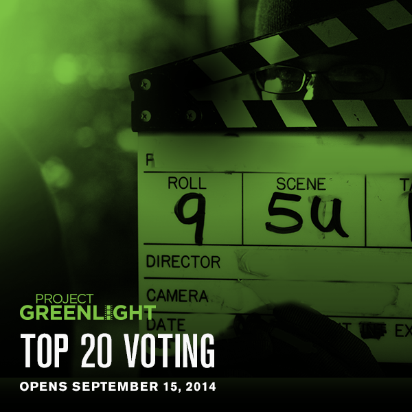 AdaptiveStudios's tweet image. #ProjectGreenlight top 20 voting starts Monday! You can help decide which video will automatically advance to top 10.