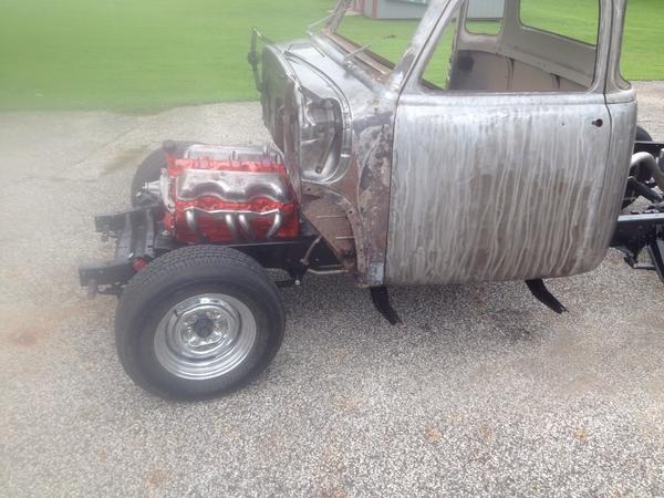 TheNolanNation's tweet image. Cab on the ol&apos; 54 for more mock up. Steering time! I&apos;ll be stopping by soon @FlamingRiverUSA #Project54