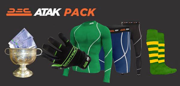 To win an Atak Pack + 2 tickets to the All-Ireland Senior Football final, Just RT + Follow us. Only a few days left!