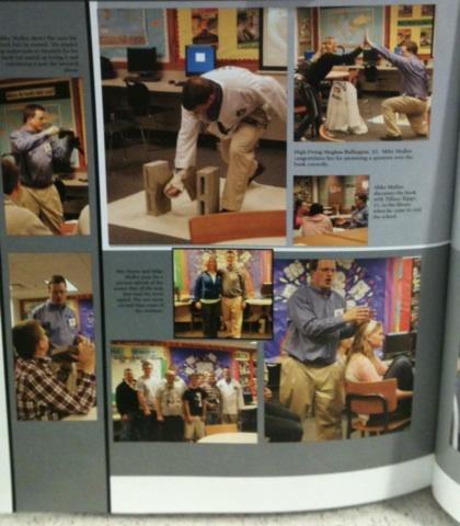 RoxLibrary's tweet photo. @Mike_Mullin got his own page in the Rox yearbook! http://t.co/CyWGiSW54u