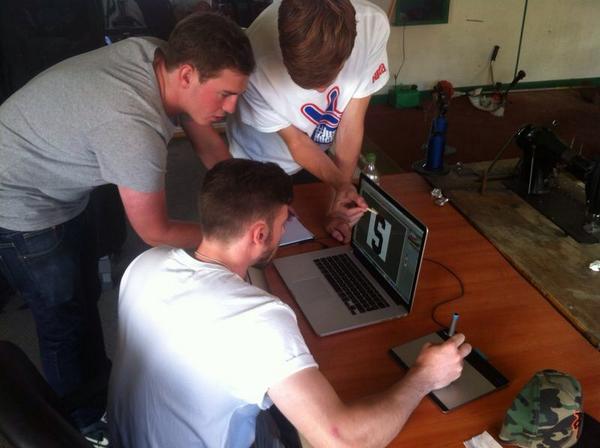 pixelatedppl's tweet photo. Our boys are busy plotting something BIG! What do you think the S stands for...? #SamHarperBrighouse #SHarperSounds http://t.co/MoCK9NNj20