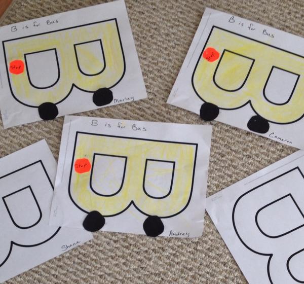 snfiorentino's tweet image. B is for Bus! 🚌 #LearningTheAlphabet