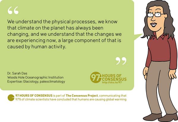 #97Hours of Consensus: Scientist #78/97 Sarah Das on human-caused global warming skepticalscience.com/graphics.php?g…