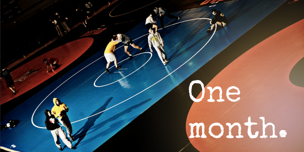 Can you feel it? Wrestling season is almost here. 

Practice officially begins in: