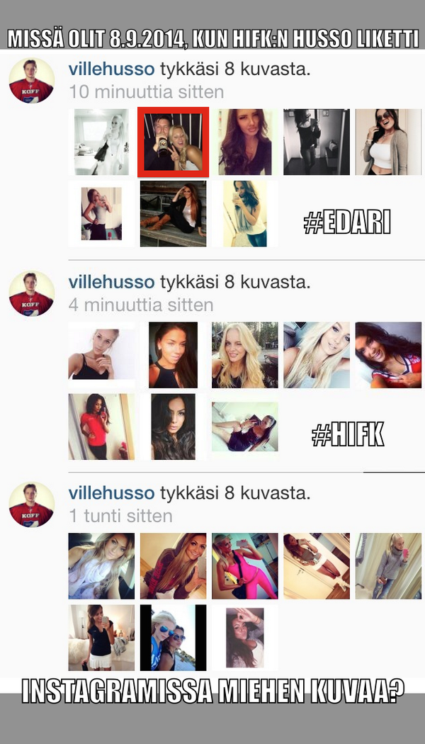 "Missä olit, kun…" Aijai. liki täydellistä. #Liiga #HIFK (iPhone6, iWatch ja UCL:ää jaossa: bit.ly/City-iPhone6-i…)