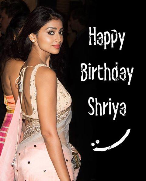 Happy Birthday Shriya      