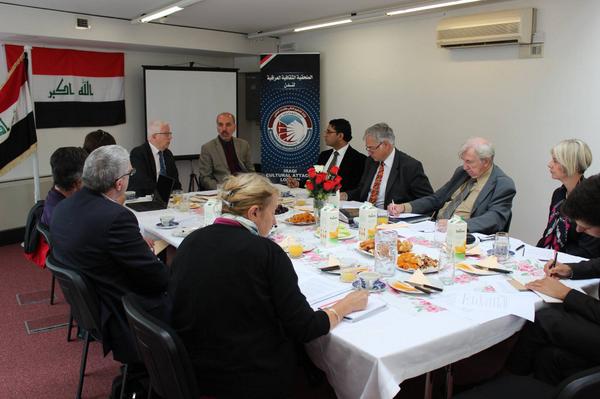ICA_London's tweet photo. Hosted today an important meeting on developing Higher Education in Iraq: #IBBC, #BritishCouncil, #BUIC, #LF &amp; UKUnis http://t.co/C6nnb86geL
