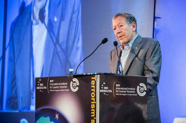 IrwinCotler's tweet photo. Spoke today re: global #antisemitism at Int'l Institute for Counter-Terrorism #ict14 #humanrights http://t.co/spkm3S12zT