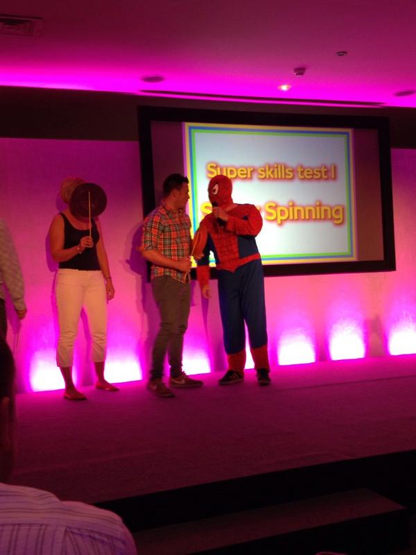 Cooper_CTO's tweet image. “@helenerys: Chris spinning for the team @cooper_software #IFSCustomerSummit http://t.co/UyIHvXvwcO” #SDKMan