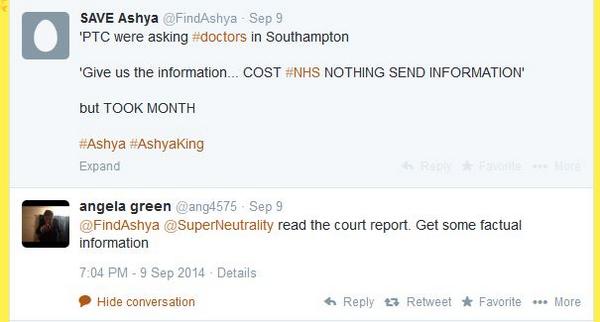 FindAshya's tweet photo. @ang4575 @NHSfeedback

I QUOTED ARTICLE about #Ashya #AshyaKing

http://t.co/RsBKJfBIAX

Then u BOMBARDED 28 msg http://t.co/gpI0wBIrcc