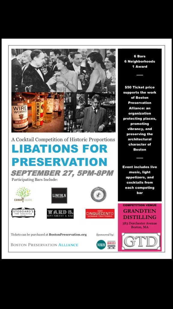 CanarySquareJP's tweet photo. #LibationsforPreservation @BOSPreservation @GrandTen come support @CanarySquareJP !! http://t.co/YSLoSuYsYn