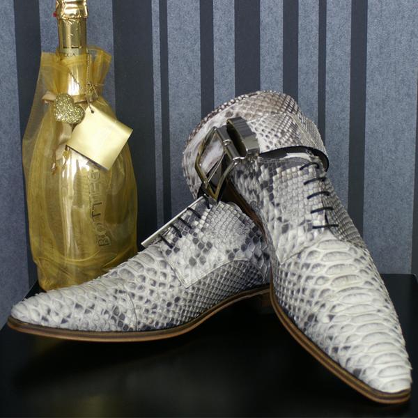 ambachtelijke slangenleren pythonleren schoenen Napoli Shoes ook  slangenleren python schoenen
