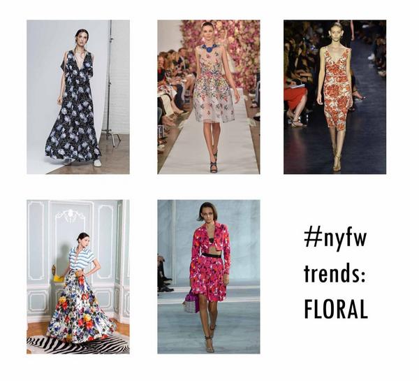 Bu da 2015 yazina, yazin olmazsa olmazi cicek desenlerinin damga vuracaginin göstergesi #NYFW #NYFW2014 #ss15